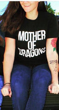 Load image into Gallery viewer, Mother Of Dragons T Shirt  Short Sleeve Outfits Family T Shirts Mom And Daughter Game Of Thrones T-Shirt Top Baby Dragon Shirt