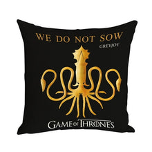 Load image into Gallery viewer, Game of Thrones House Sigils Family Crest Throw Pillows Case Linen Cotton for home Covers 43cm*43cm