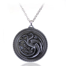 Load image into Gallery viewer, MQCHUN COOL!!!Kinds OF HBO&#39;s Game OF Thrones Pendant Necklace House Stark Winter Is Coming High Quality Gifts