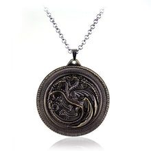 Load image into Gallery viewer, MQCHUN COOL!!!Kinds OF HBO&#39;s Game OF Thrones Pendant Necklace House Stark Winter Is Coming High Quality Gifts