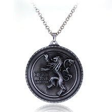 Load image into Gallery viewer, MQCHUN COOL!!!Kinds OF HBO&#39;s Game OF Thrones Pendant Necklace House Stark Winter Is Coming High Quality Gifts