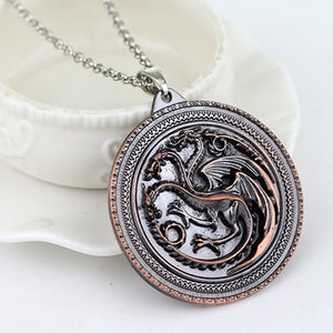 MQCHUN COOL!!!Kinds OF HBO's Game OF Thrones Pendant Necklace House Stark Winter Is Coming High Quality Gifts