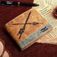 Load image into Gallery viewer, Woman/Man Wallet game of throne Ghost Cartoon Anime Student Purse wolf head card holder with cion pocket
