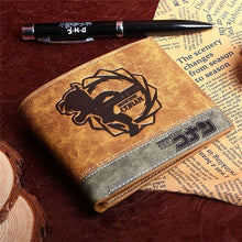 Load image into Gallery viewer, Woman/Man Wallet game of throne Ghost Cartoon Anime Student Purse wolf head card holder with cion pocket