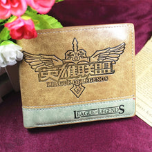 Load image into Gallery viewer, Woman/Man Wallet game of throne Ghost Cartoon Anime Student Purse wolf head card holder with cion pocket