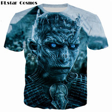 Load image into Gallery viewer, PLstar Cosmos Popular TV Game of Thrones The white walkers Ghost 3D Printed Men/Women T-shirt casual tshirt Tees Cool t shirt