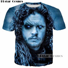 Load image into Gallery viewer, PLstar Cosmos Popular TV Game of Thrones The white walkers Ghost 3D Printed Men/Women T-shirt casual tshirt Tees Cool t shirt