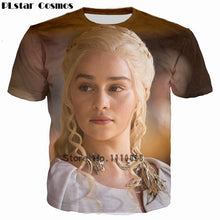 Load image into Gallery viewer, PLstar Cosmos Popular TV Game of Thrones The white walkers Ghost 3D Printed Men/Women T-shirt casual tshirt Tees Cool t shirt