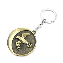 Load image into Gallery viewer, Game of Thrones Keychain House Stark Key Chain Song of Ice and Fire Key Rings Holder Souvenir for Gift Chaveiro Men Jewelry