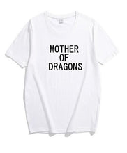 Load image into Gallery viewer, Mother Of Dragons T Shirt  Short Sleeve Outfits Family T Shirts Mom And Daughter Game Of Thrones T-Shirt Top Baby Dragon Shirt