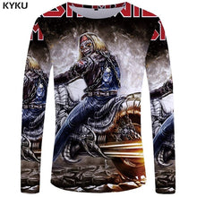Load image into Gallery viewer, KYKU Brand Game Of Thrones Long sleeve T shirt The Film Funny T shirts  3d T-shirt  Tshirt  Tops  Clothes Men Hip hop Punk Mens