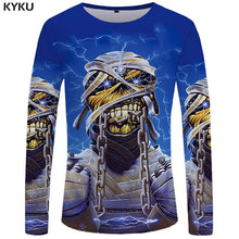 Load image into Gallery viewer, KYKU Brand Game Of Thrones Long sleeve T shirt The Film Funny T shirts  3d T-shirt  Tshirt  Tops  Clothes Men Hip hop Punk Mens