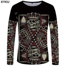 Load image into Gallery viewer, KYKU Brand Game Of Thrones Long sleeve T shirt The Film Funny T shirts  3d T-shirt  Tshirt  Tops  Clothes Men Hip hop Punk Mens