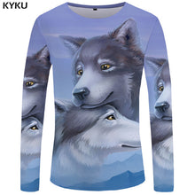 Load image into Gallery viewer, KYKU Brand Game Of Thrones Long sleeve T shirt The Film Funny T shirts  3d T-shirt  Tshirt  Tops  Clothes Men Hip hop Punk Mens