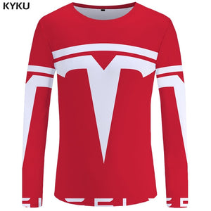 KYKU Brand Game Of Thrones Long sleeve T shirt The Film Funny T shirts  3d T-shirt  Tshirt  Tops  Clothes Men Hip hop Punk Mens