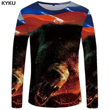 Load image into Gallery viewer, KYKU Brand Game Of Thrones Long sleeve T shirt The Film Funny T shirts  3d T-shirt  Tshirt  Tops  Clothes Men Hip hop Punk Mens
