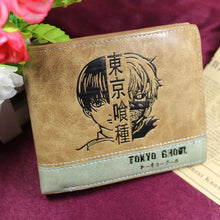 Load image into Gallery viewer, Woman/Man Wallet game of throne Ghost Cartoon Anime Student Purse wolf head card holder with cion pocket