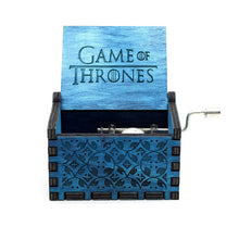 Load image into Gallery viewer, 2018 new Black Star Wars Music Box  Game of Thrones Castle In The Sky Hand Cranked Wood music box Christmas Gift