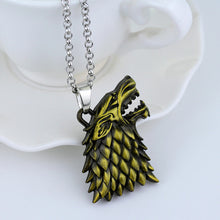 Load image into Gallery viewer, MQCHUN COOL!!!Kinds OF HBO&#39;s Game OF Thrones Pendant Necklace House Stark Winter Is Coming High Quality Gifts