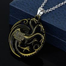 Load image into Gallery viewer, MQCHUN COOL!!!Kinds OF HBO&#39;s Game OF Thrones Pendant Necklace House Stark Winter Is Coming High Quality Gifts