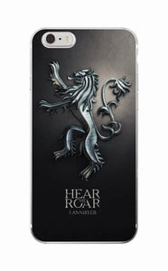 For iPhone 7 7plus 6 6S  8Plus X XS Max SAMSUNG Game  Thrones Daenerys Drogon Jon Snow tyrion lannister Soft Phone Case Fundas