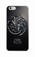 Load image into Gallery viewer, For iPhone 7 7plus 6 6S  8Plus X XS Max SAMSUNG Game  Thrones Daenerys Drogon Jon Snow tyrion lannister Soft Phone Case Fundas