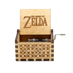 In Stock Wholesale Hand Cranked Castle In The Sky Music Box Game Of Thrones Zelda  Music Theme Christmas Gift