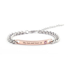 Load image into Gallery viewer, Game of Thrones Bracelets &quot;Moon of My Life&quot; &quot; My Sun and Stars&quot; Couple Bracelets Crytal Stone Lover Bracelets For Women Men