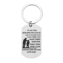 Load image into Gallery viewer, Cool Game of Thrones Keychain &quot;Moon of My Life, My Sun and Stars&quot; Letter Alloy Pendent Keychain  Gift Lovers Couples Accessories