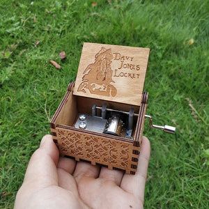 Hand Crank beauty and the beast wooden Music Box Game Of Thrones Star Wars Christmas gift, new year gift, birthday gift