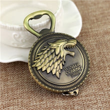 Load image into Gallery viewer, Game of Thrones Keychain House Targaryen Badge Three-headed Dragon Keychain For Keys Men Car Women Bag Accessories