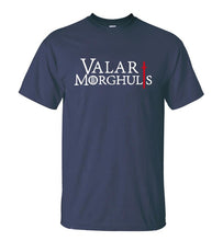 Load image into Gallery viewer, hot sale Game of Thrones Valar Morghulis Printes T-shirt 2019 Summer Fashion Casual Short Sleeve O-neck Men T shirts 100% Cotton