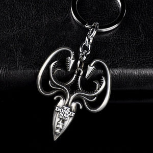 Fashion Game of Thrones Keychain For Men Trinket Stark Keyring Car Key Chain Ring Chaveiro Jewelry Gift Souvenirs