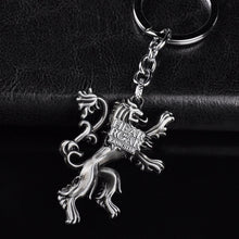 Load image into Gallery viewer, Fashion Game of Thrones Keychain For Men Trinket Stark Keyring Car Key Chain Ring Chaveiro Jewelry Gift Souvenirs