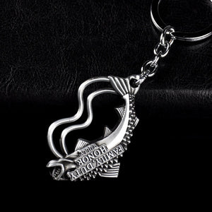 Fashion Game of Thrones Keychain For Men Trinket Stark Keyring Car Key Chain Ring Chaveiro Jewelry Gift Souvenirs