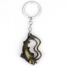 Load image into Gallery viewer, RJ Game of Thrones Keychains House Stark Wolf Pendants Key Chains A Song Of Ice And Fire Targaryen Dragon Keyring Souvenirs Gift