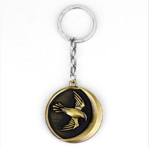 RJ Game of Thrones Keychains House Stark Wolf Pendants Key Chains A Song Of Ice And Fire Targaryen Dragon Keyring Souvenirs Gift