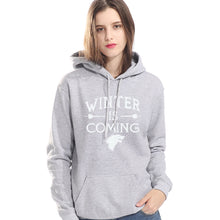 Load image into Gallery viewer, 2019 Women&#39;s Clothing Autumn Winter Hoodies Pullover Game Of Thrones Brand Clothes Female Hoodies Harajuku Coats Sweatshirt Tops