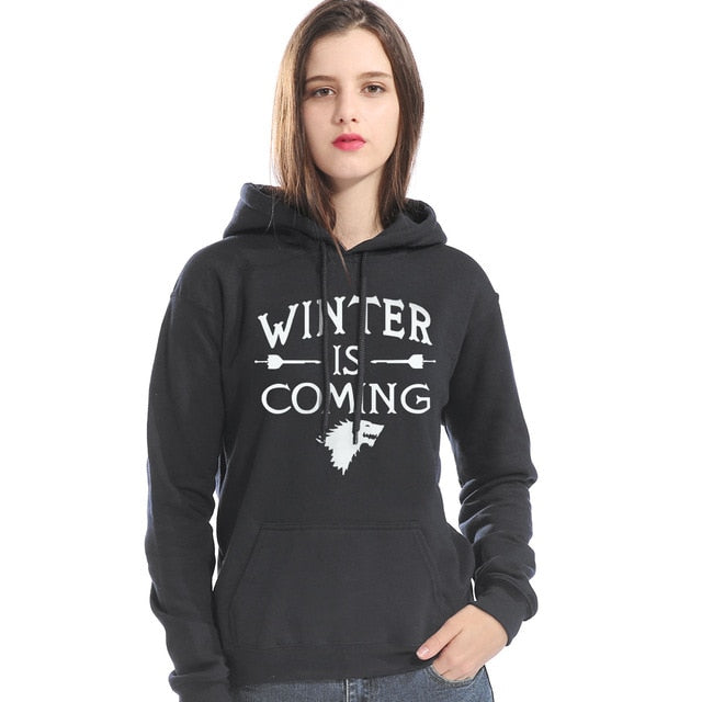 2019 Women's Clothing Autumn Winter Hoodies Pullover Game Of Thrones Brand Clothes Female Hoodies Harajuku Coats Sweatshirt Tops