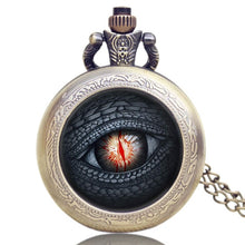 Load image into Gallery viewer, 2016 Antique Game of Thrones Strak Family Crest Winter is Coming Design Pocket Watch Unique Gifts Unisex Fob Clock