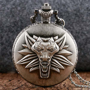 2016 Antique Game of Thrones Strak Family Crest Winter is Coming Design Pocket Watch Unique Gifts Unisex Fob Clock