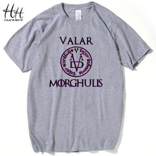 Load image into Gallery viewer, HanHent Valar Morghulis T-Shirts Game Of Thrones Mens T shirts Fashion 2018 Summer Clothes Tops Men Custom Tshirt Printing