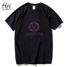 Load image into Gallery viewer, HanHent Valar Morghulis T-Shirts Game Of Thrones Mens T shirts Fashion 2018 Summer Clothes Tops Men Custom Tshirt Printing