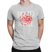 Load image into Gallery viewer, Game Of Thrones T-Shirt  Bend Knee Dragon Man&#39;s House Targaryen T Shirt Funny 100% Cotton Short Sleeve Tees Printed Clothes