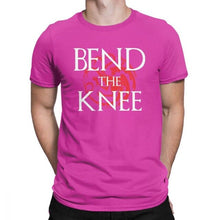 Load image into Gallery viewer, Game Of Thrones T-Shirt  Bend Knee Dragon Man&#39;s House Targaryen T Shirt Funny 100% Cotton Short Sleeve Tees Printed Clothes