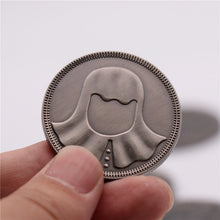 Load image into Gallery viewer, Halloween A Song of Ice and Fire Game of Thrones Faceless Coin Valar morghulis Jaqen H&#39;ghar Aaliyah Badge 1:1 Christmas Gift