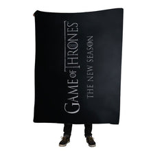 Load image into Gallery viewer, Custom Game of Thrones Blanket Manta Falafel Blanket Sofa/Bed/Plane Travel Bedding 150X200CM Dropshipping