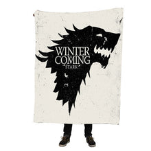 Load image into Gallery viewer, Custom Game of Thrones Blanket Manta Falafel Blanket Sofa/Bed/Plane Travel Bedding 150X200CM Dropshipping