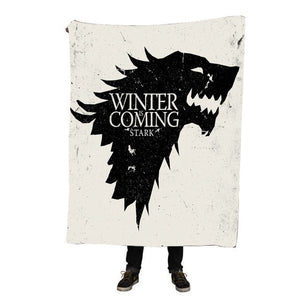 Custom Game of Thrones Blanket Manta Falafel Blanket Sofa/Bed/Plane Travel Bedding 150X200CM Dropshipping