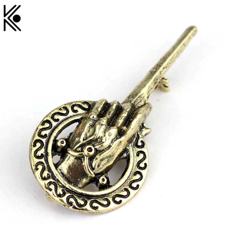 Game of Thrones Hand of the King brooches Pin The badge pin of clothes Accessory lapel pin men  Christmas gift